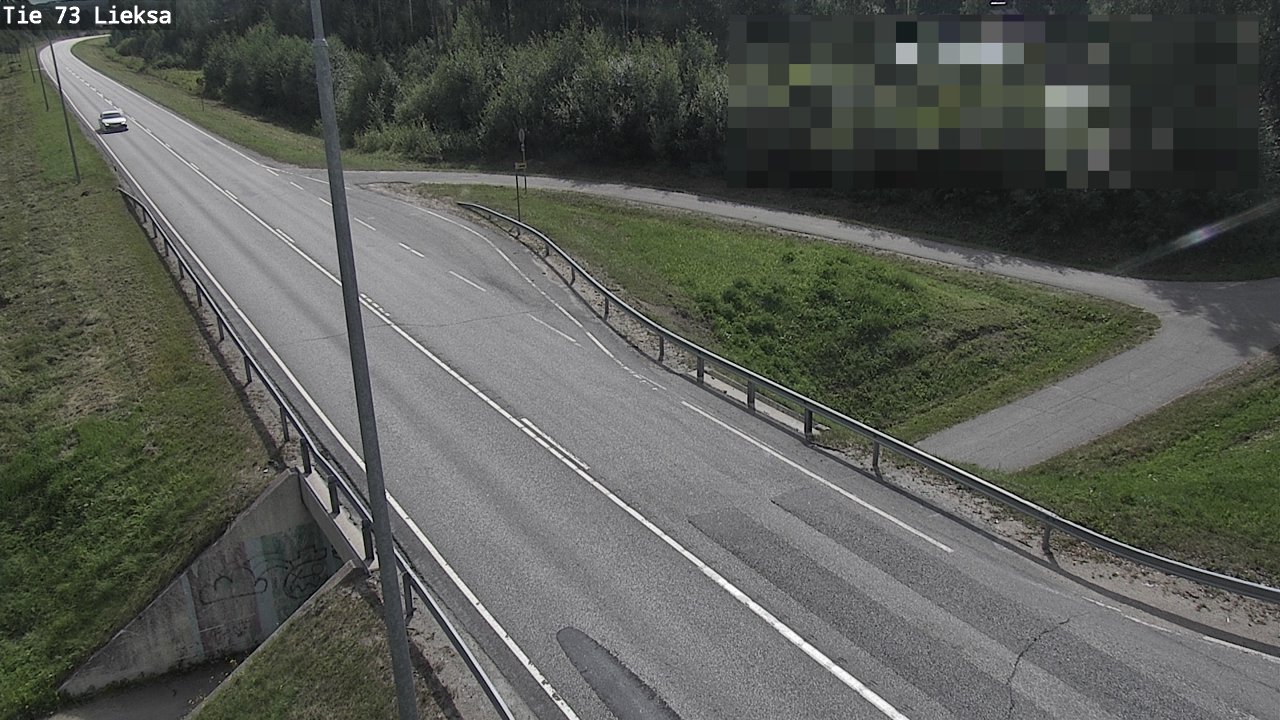 Weather Camera Image Väg 73 Lieksa, Lieksa, Pohjois-Karjala