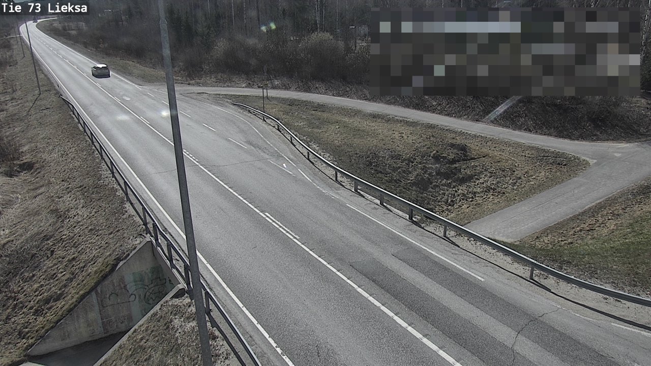 Weather Camera Image Väg 73 Lieksa, Lieksa, Pohjois-Karjala