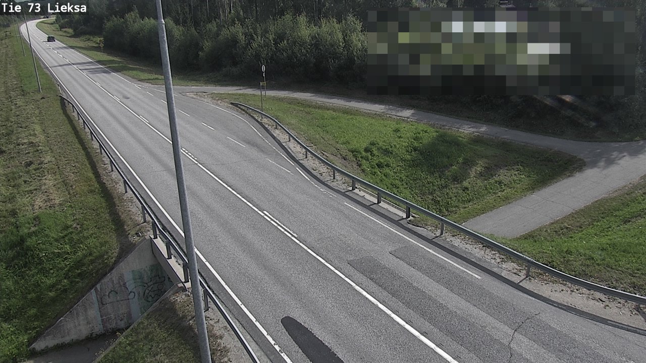 Weather Camera Image Väg 73 Lieksa, Lieksa, Pohjois-Karjala