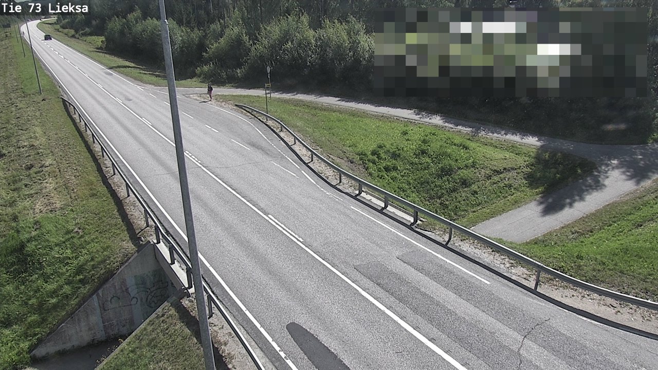 Weather Camera Image Väg 73 Lieksa, Lieksa, Pohjois-Karjala