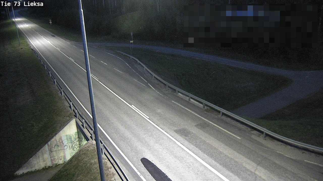 Weather Camera Image Väg 73 Lieksa, Lieksa, Pohjois-Karjala