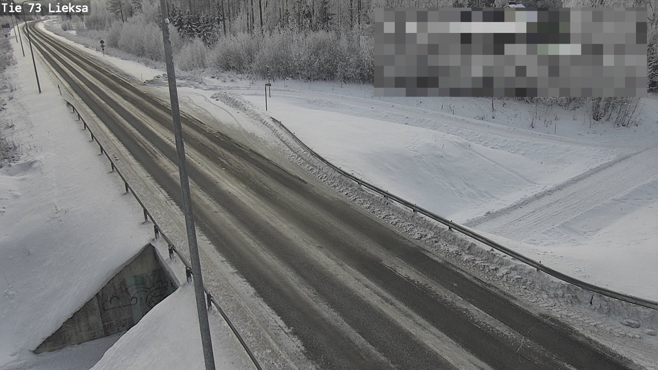 Weather Camera Image Väg 73 Lieksa, Lieksa, Pohjois-Karjala
