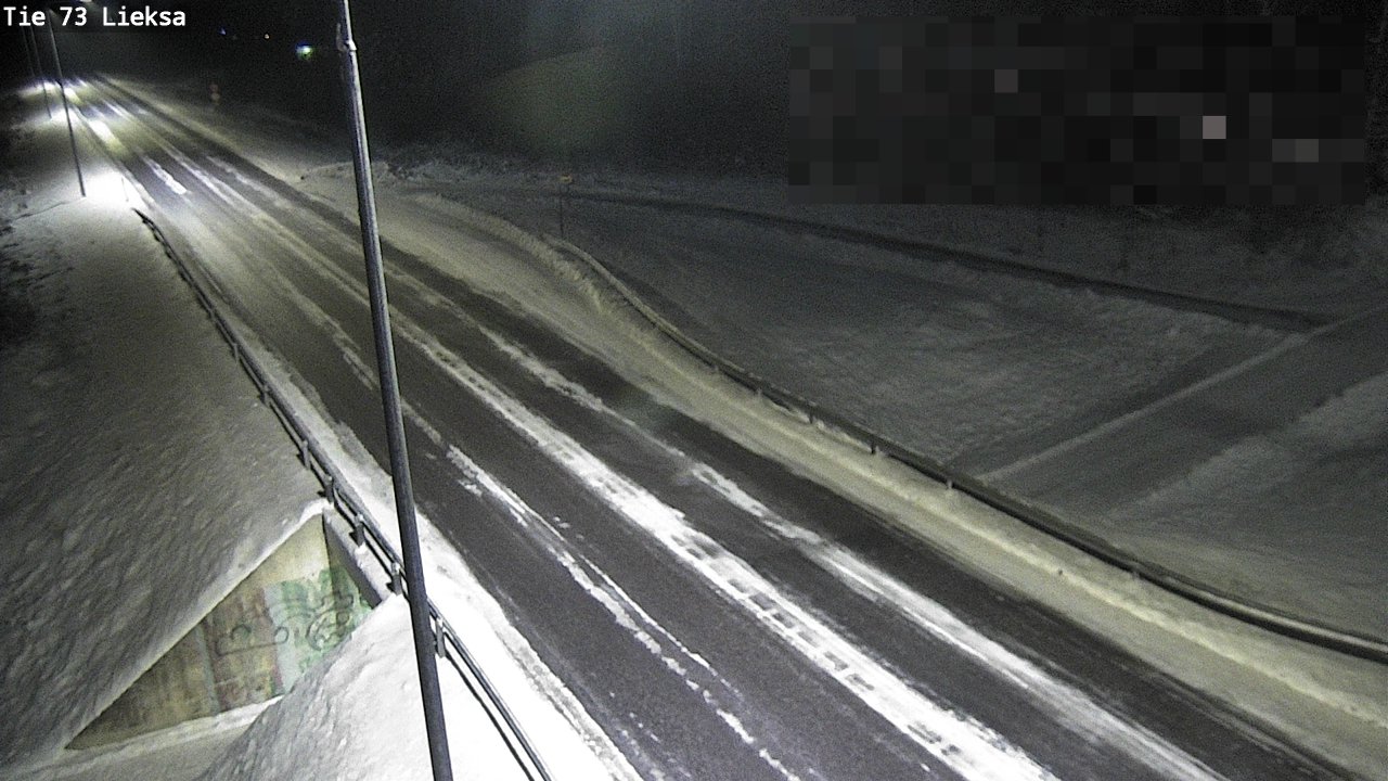 Weather Camera Image Väg 73 Lieksa, Lieksa, Pohjois-Karjala