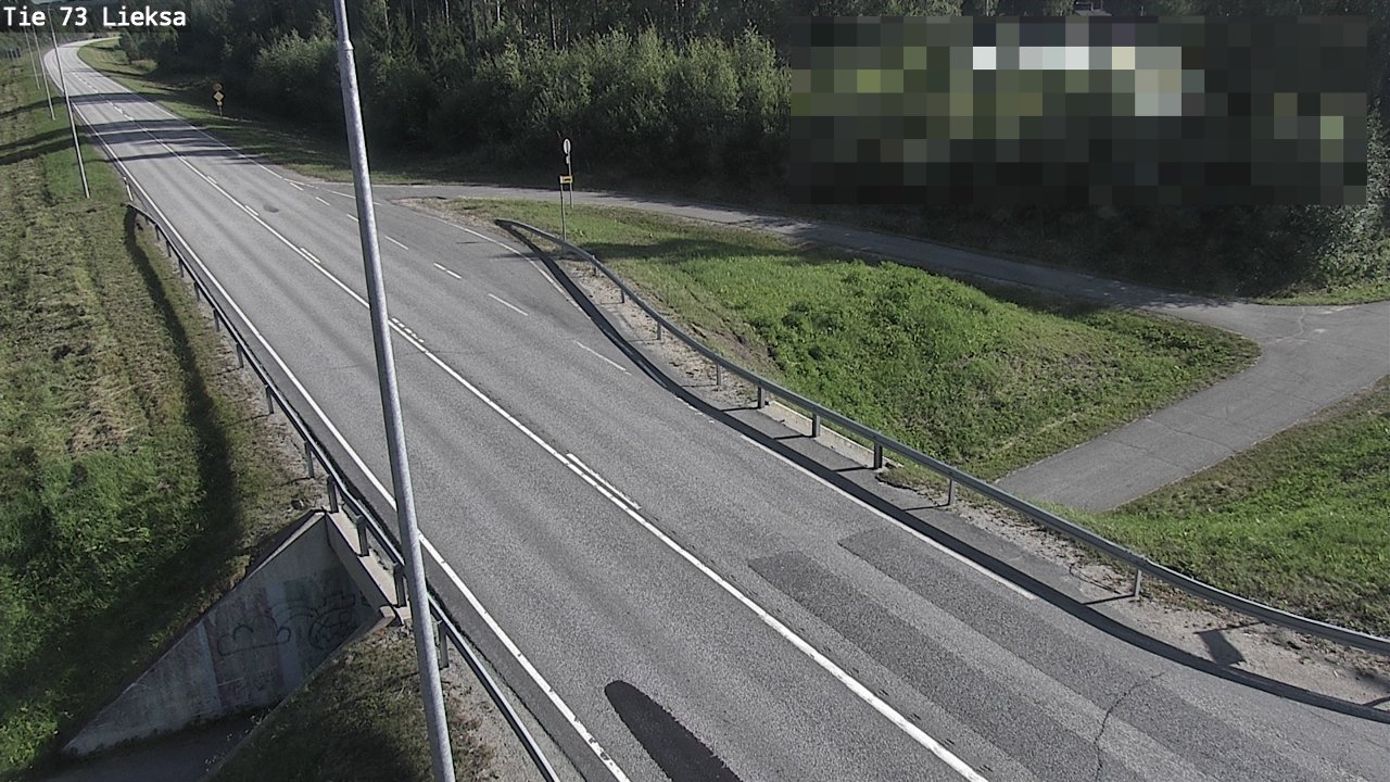 Weather Camera Image Väg 73 Lieksa, Lieksa, Pohjois-Karjala