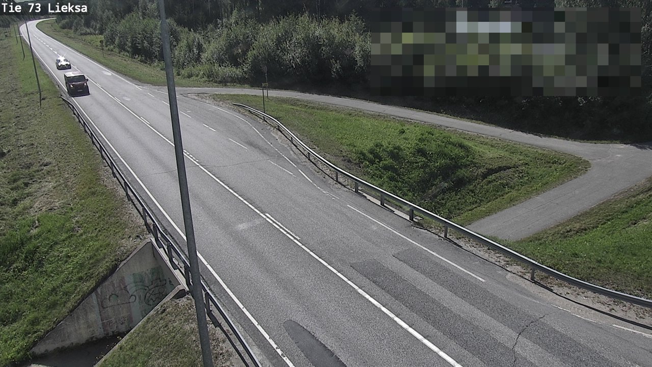 Weather Camera Image Väg 73 Lieksa, Lieksa, Pohjois-Karjala