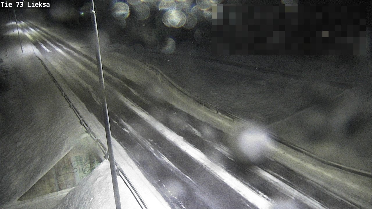 Weather Camera Image Väg 73 Lieksa, Lieksa, Pohjois-Karjala