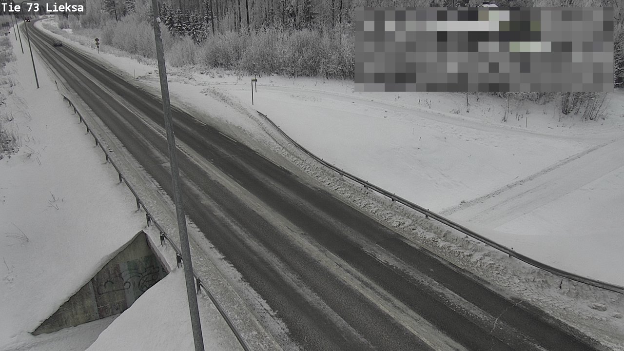 Weather Camera Image Väg 73 Lieksa, Lieksa, Pohjois-Karjala