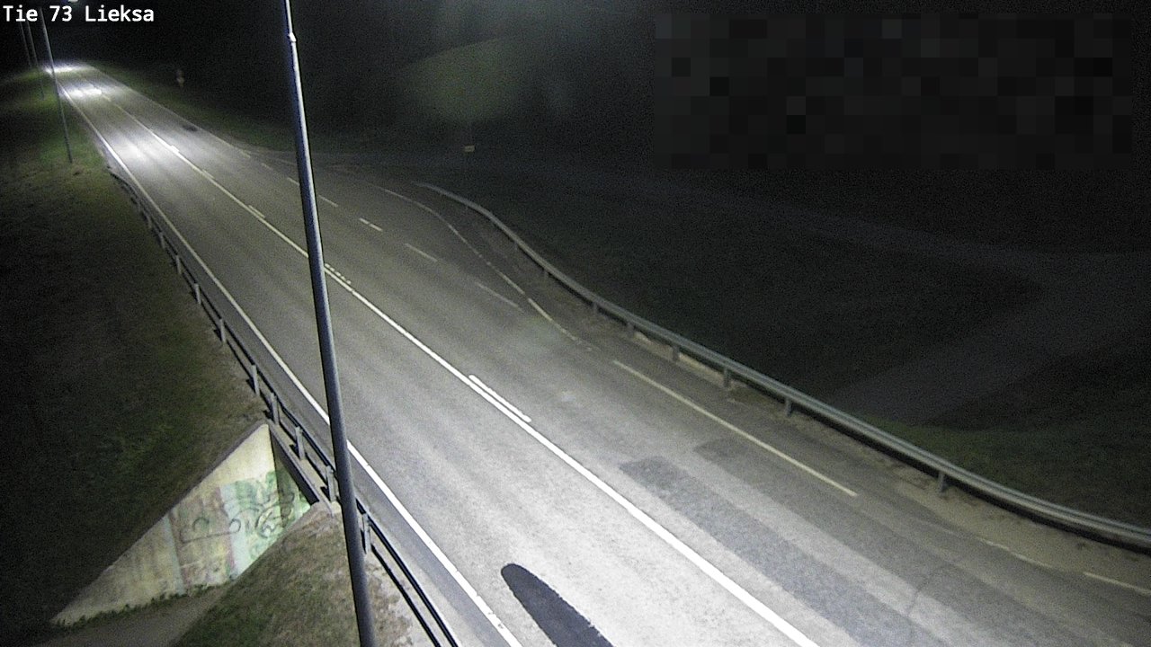 Weather Camera Image Väg 73 Lieksa, Lieksa, Pohjois-Karjala