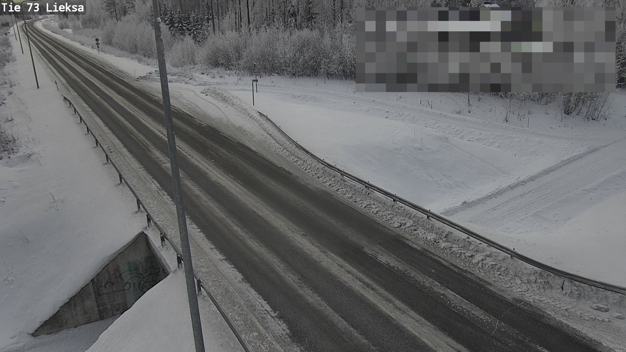 Weather Camera Image Väg 73 Lieksa, Lieksa, Pohjois-Karjala