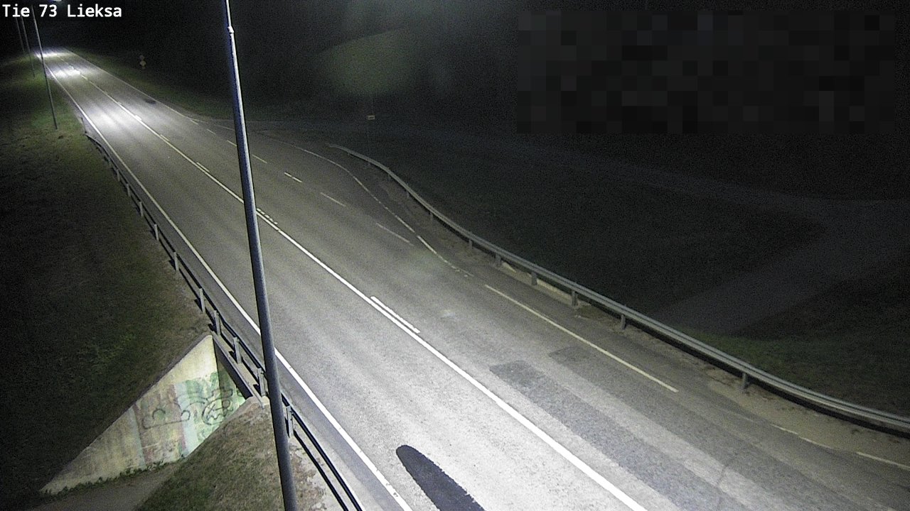 Weather Camera Image Väg 73 Lieksa, Lieksa, Pohjois-Karjala