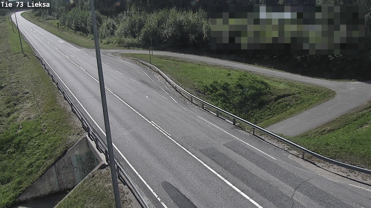 Weather Camera Image Väg 73 Lieksa, Lieksa, Pohjois-Karjala