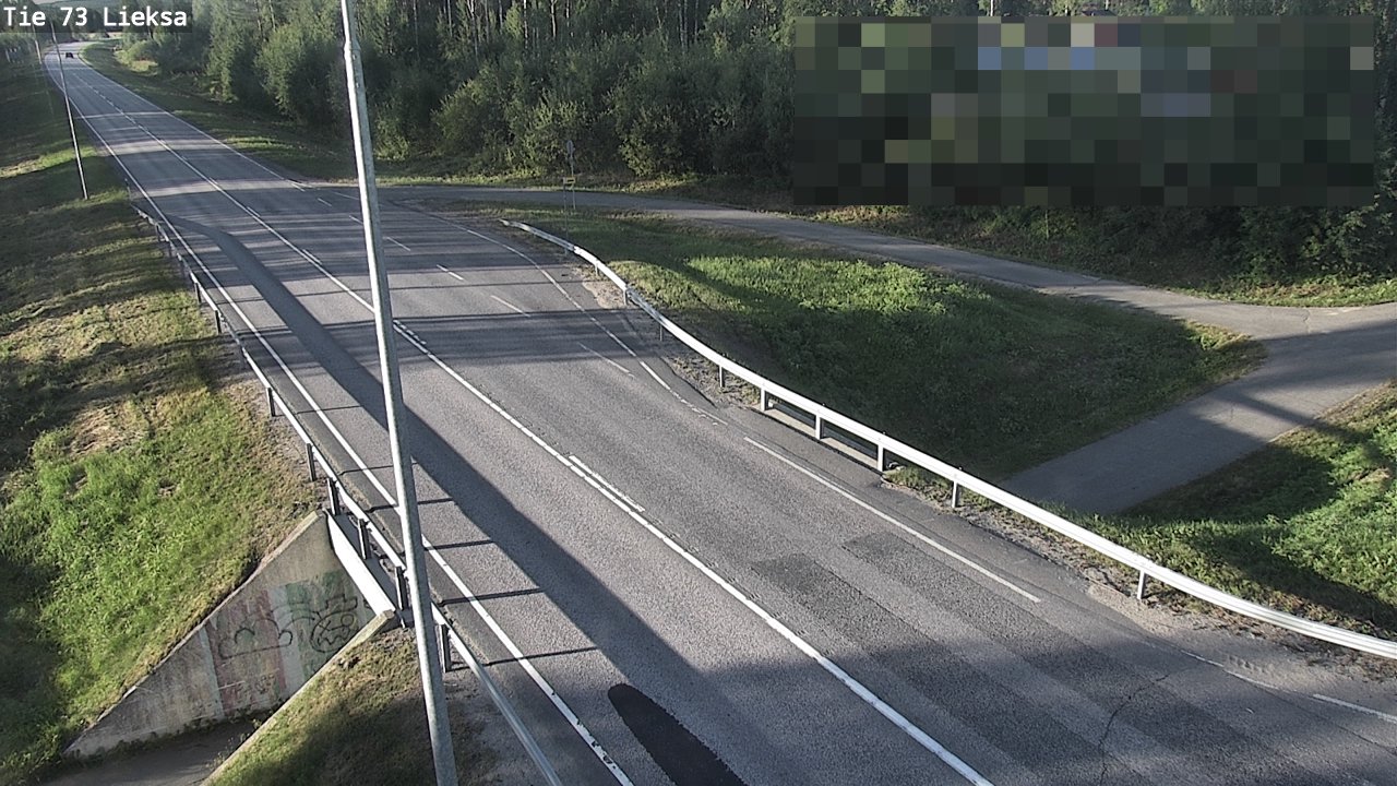 Weather Camera Image Väg 73 Lieksa, Lieksa, Pohjois-Karjala