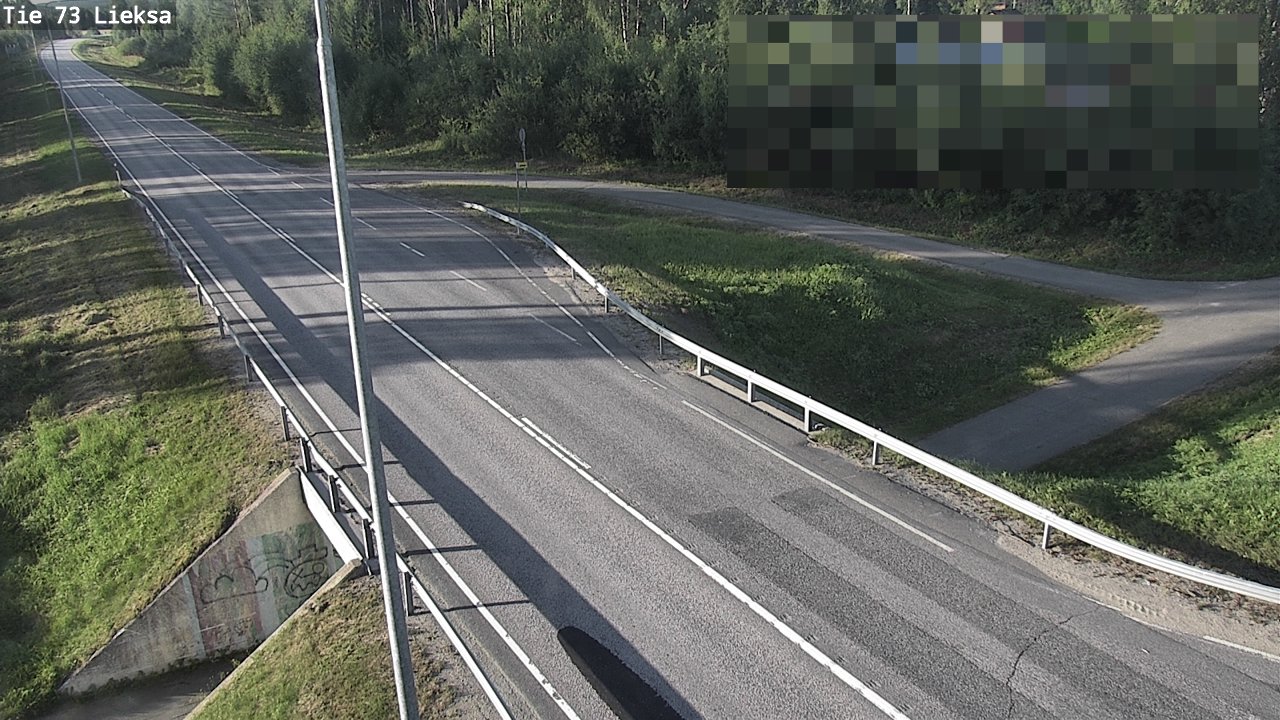 Weather Camera Image Väg 73 Lieksa, Lieksa, Pohjois-Karjala