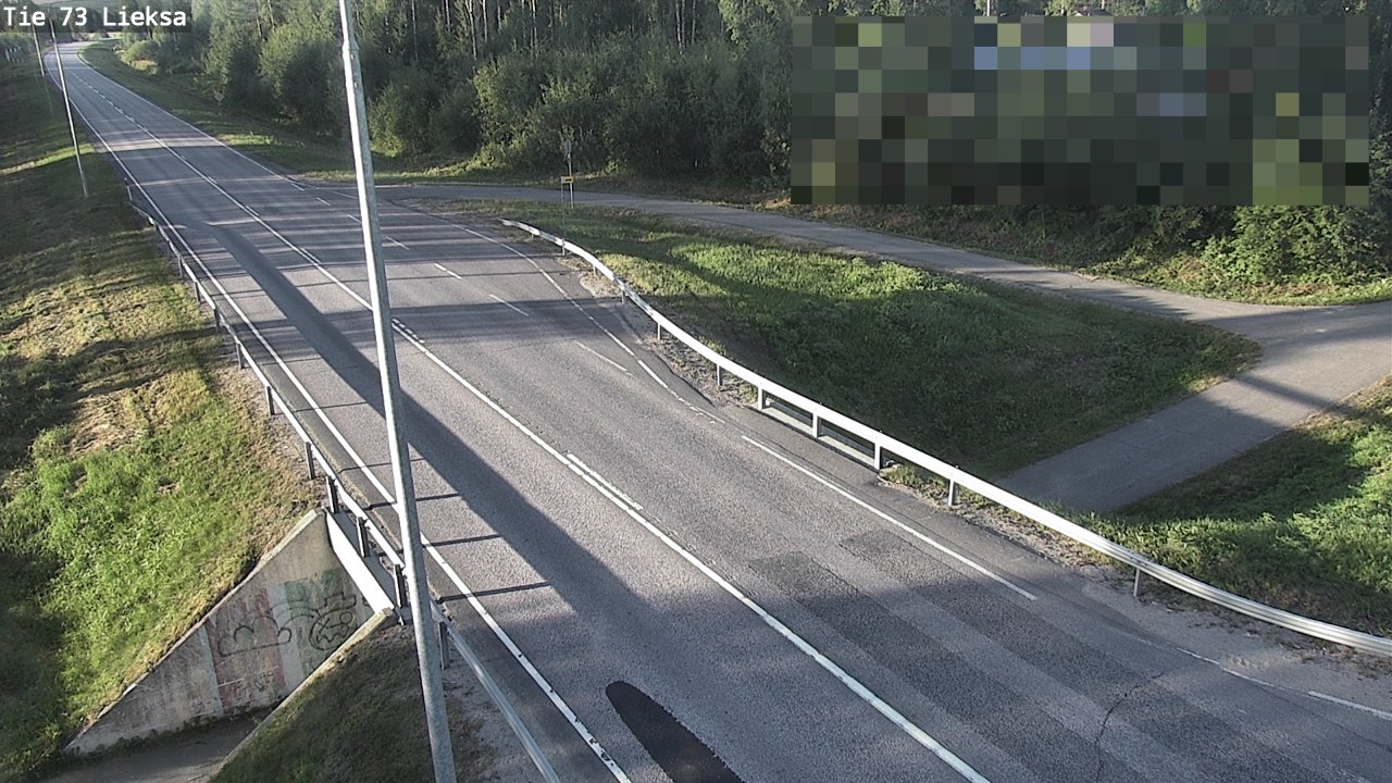 Weather Camera Image Väg 73 Lieksa, Lieksa, Pohjois-Karjala