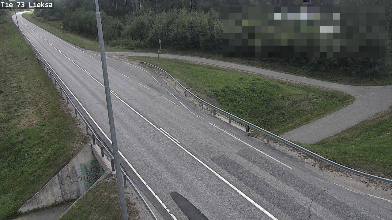 Weather Camera Image Väg 73 Lieksa, Lieksa, Pohjois-Karjala