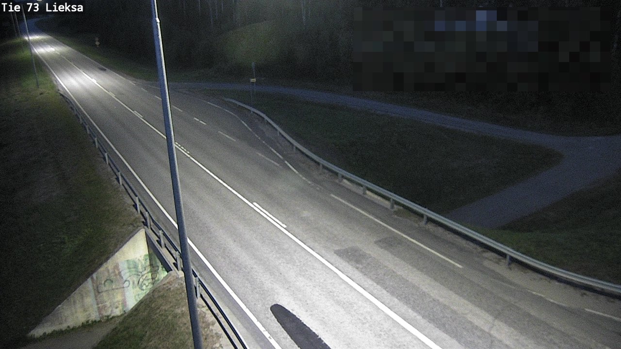 Weather Camera Image Väg 73 Lieksa, Lieksa, Pohjois-Karjala