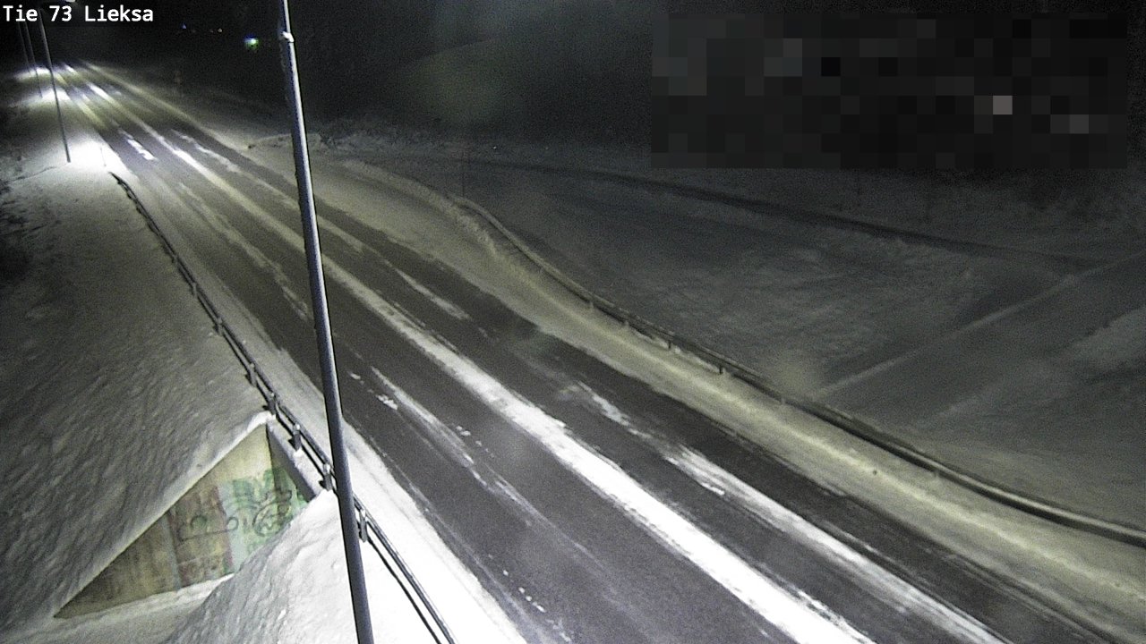Weather Camera Image Väg 73 Lieksa, Lieksa, Pohjois-Karjala