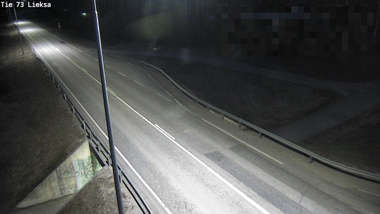 Weather Camera Image Väg 73 Lieksa, Lieksa, Pohjois-Karjala