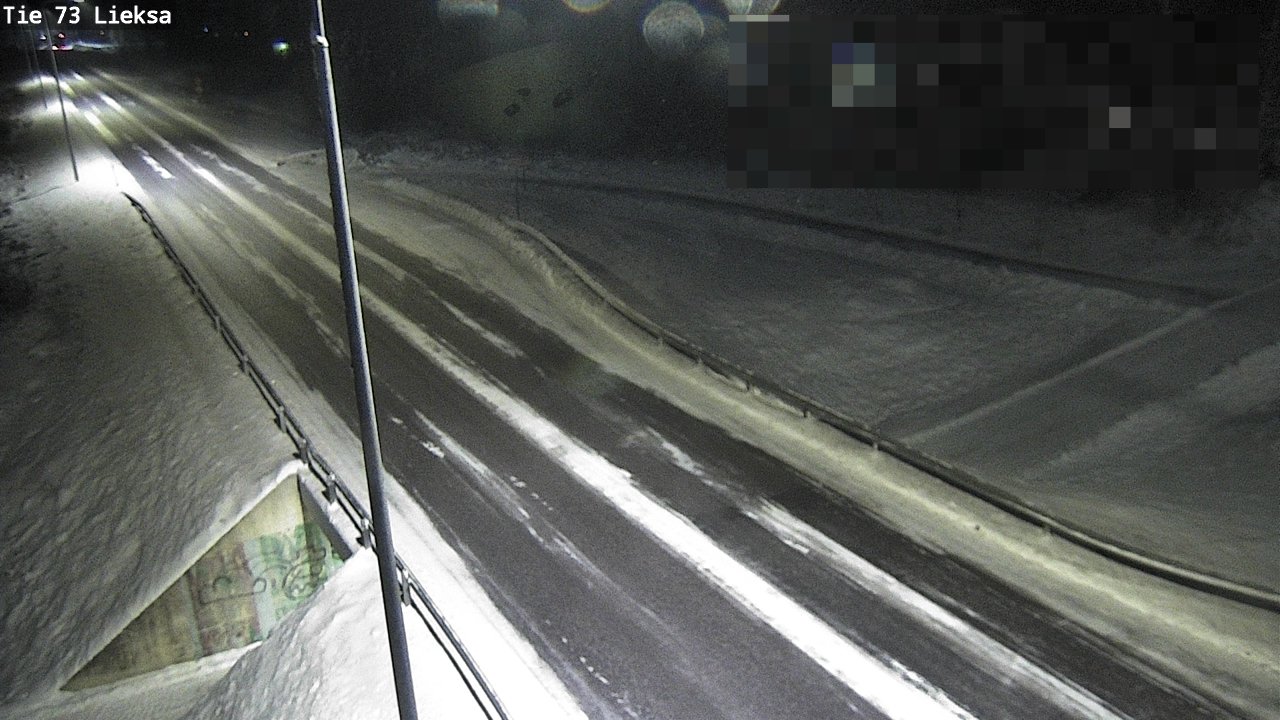 Weather Camera Image Väg 73 Lieksa, Lieksa, Pohjois-Karjala