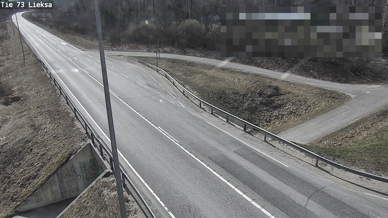 Weather Camera Image Väg 73 Lieksa, Lieksa, Pohjois-Karjala