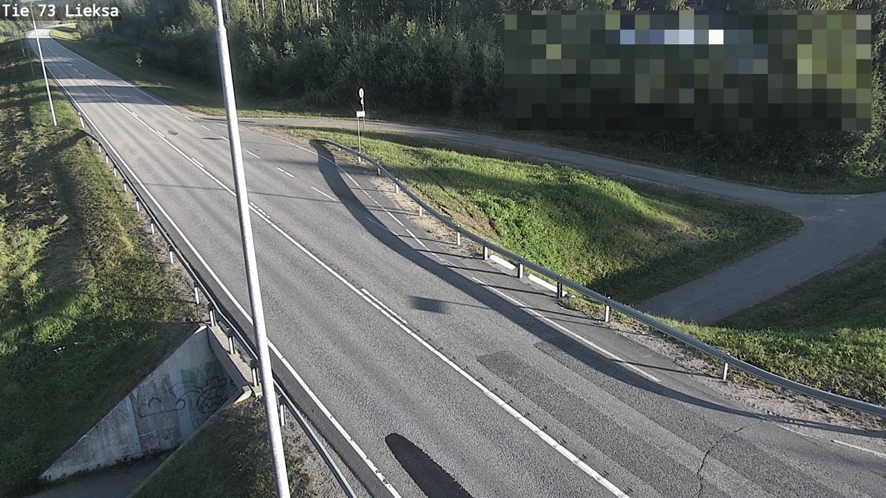 Weather Camera Image Väg 73 Lieksa, Lieksa, Pohjois-Karjala