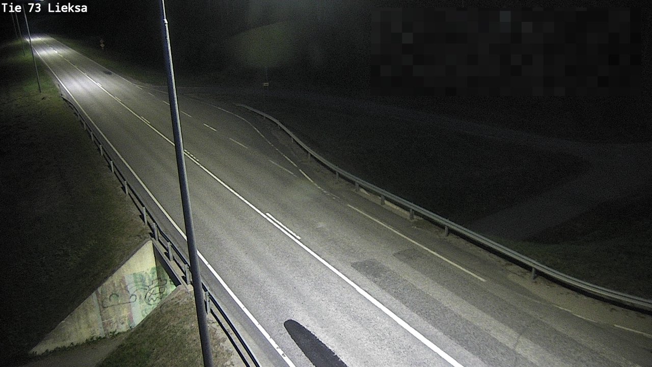 Weather Camera Image Väg 73 Lieksa, Lieksa, Pohjois-Karjala