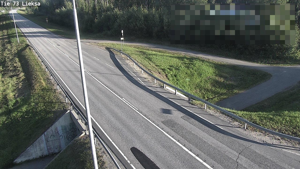 Weather Camera Image Väg 73 Lieksa, Lieksa, Pohjois-Karjala