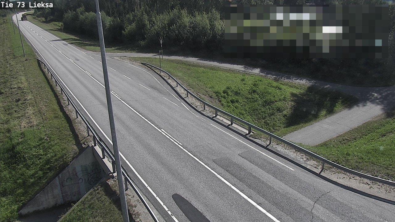 Weather Camera Image Väg 73 Lieksa, Lieksa, Pohjois-Karjala