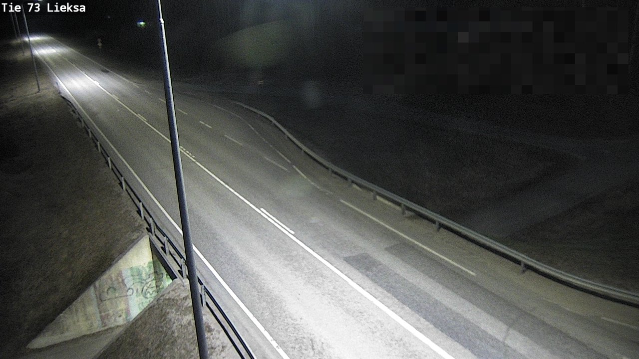 Weather Camera Image Väg 73 Lieksa, Lieksa, Pohjois-Karjala