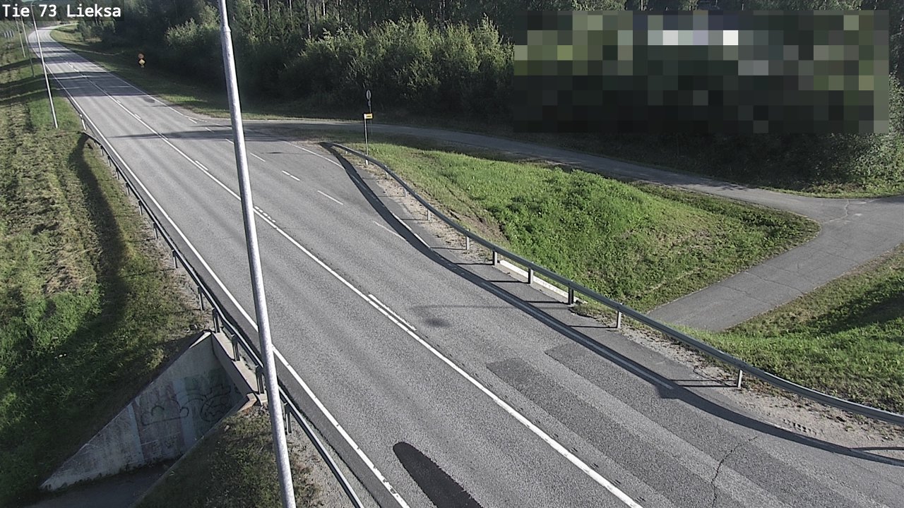Weather Camera Image Väg 73 Lieksa, Lieksa, Pohjois-Karjala