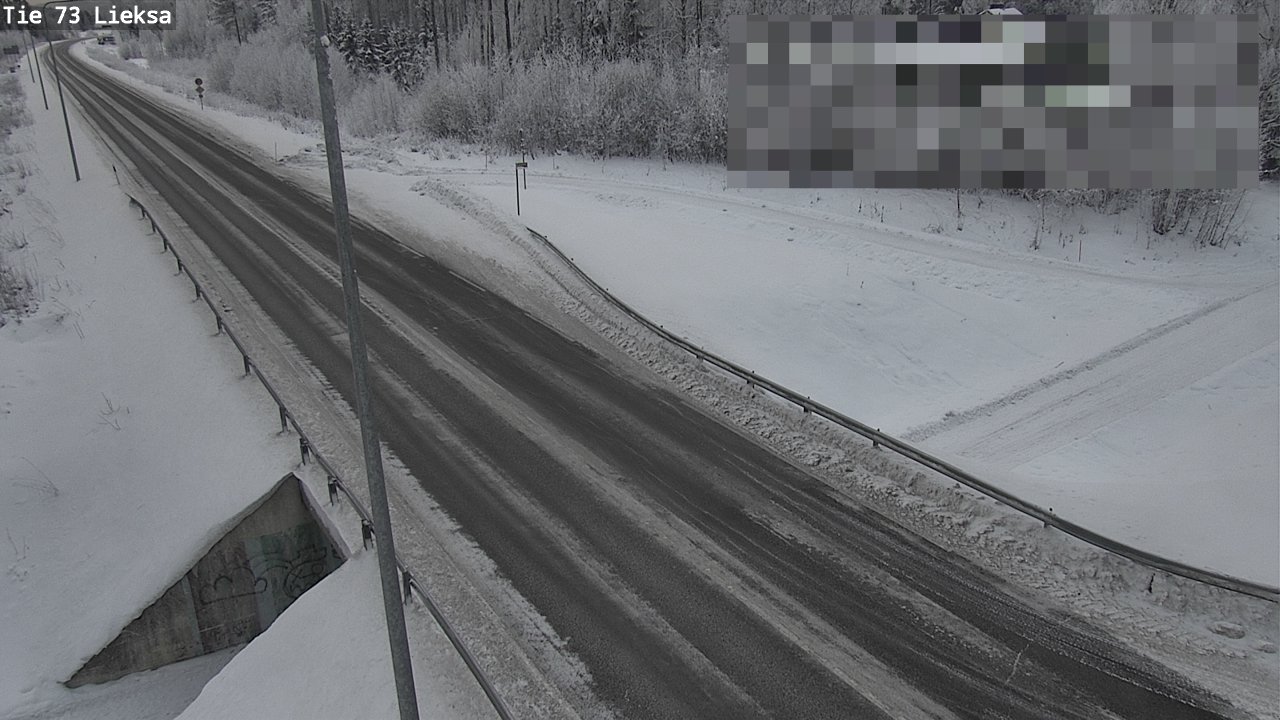 Weather Camera Image Väg 73 Lieksa, Lieksa, Pohjois-Karjala
