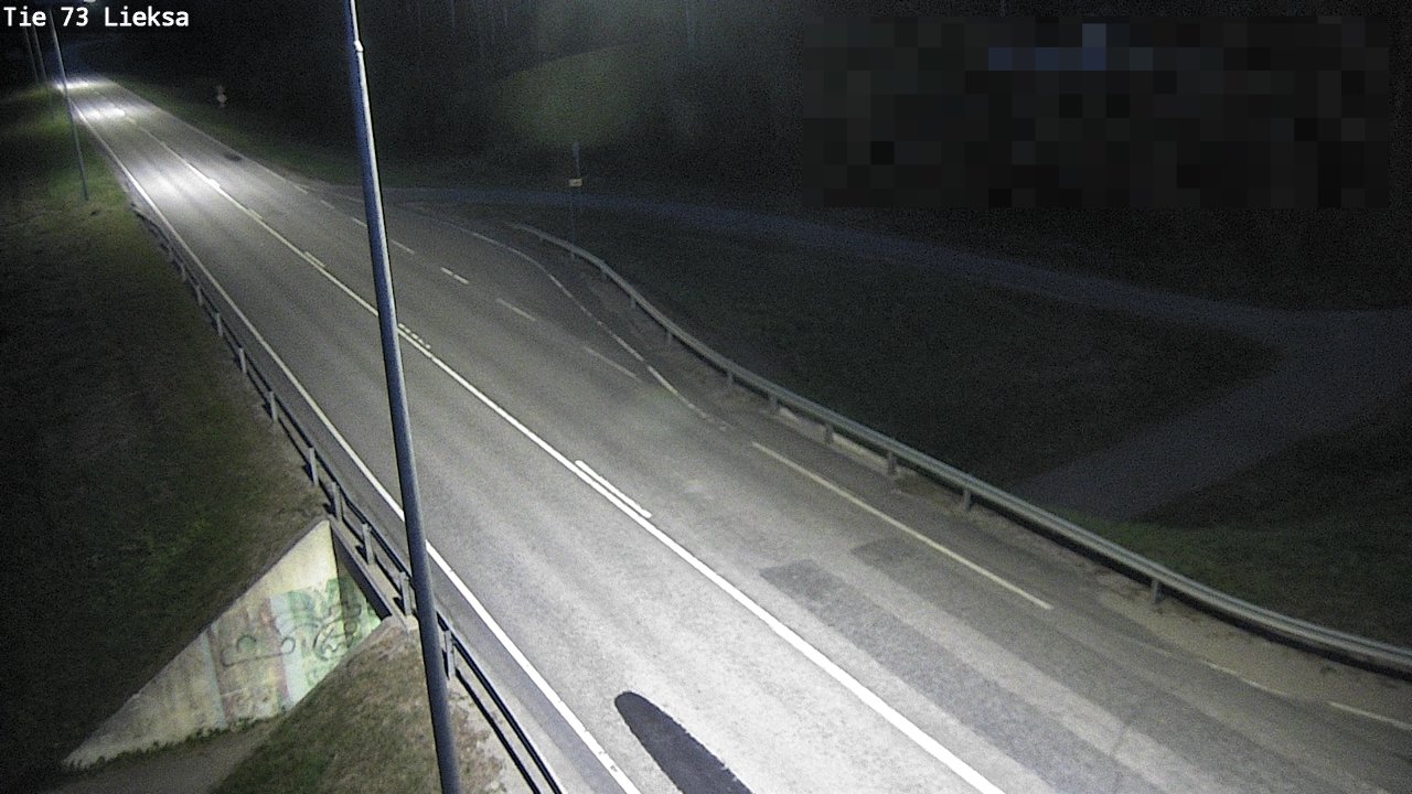 Weather Camera Image Väg 73 Lieksa, Lieksa, Pohjois-Karjala