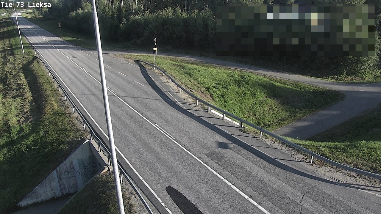 Weather Camera Image Väg 73 Lieksa, Lieksa, Pohjois-Karjala