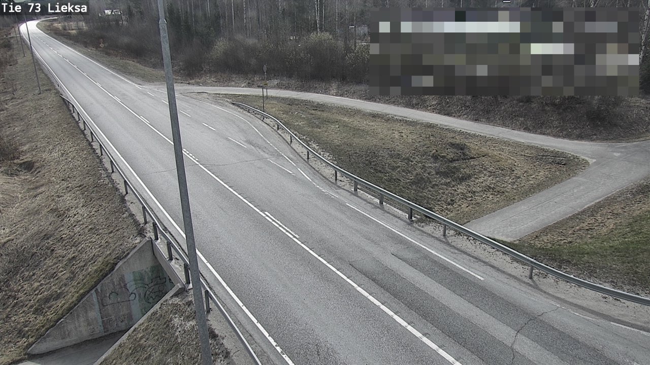 Weather Camera Image Väg 73 Lieksa, Lieksa, Pohjois-Karjala
