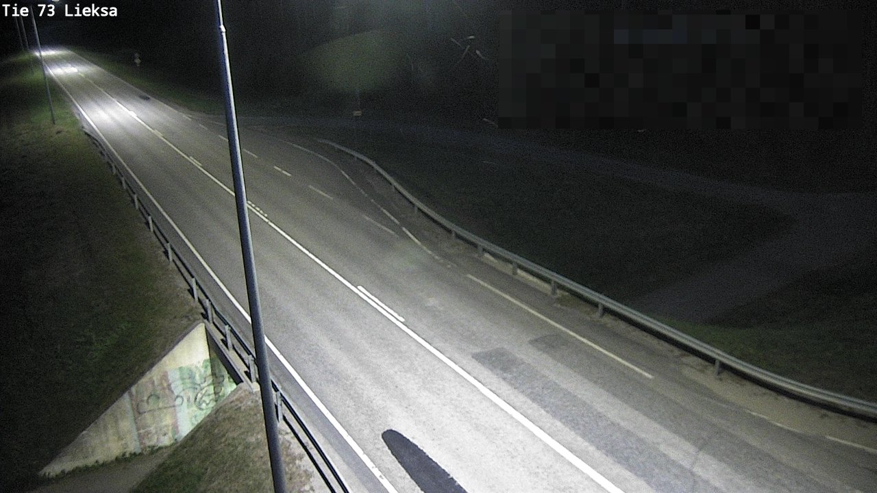 Weather Camera Image Väg 73 Lieksa, Lieksa, Pohjois-Karjala