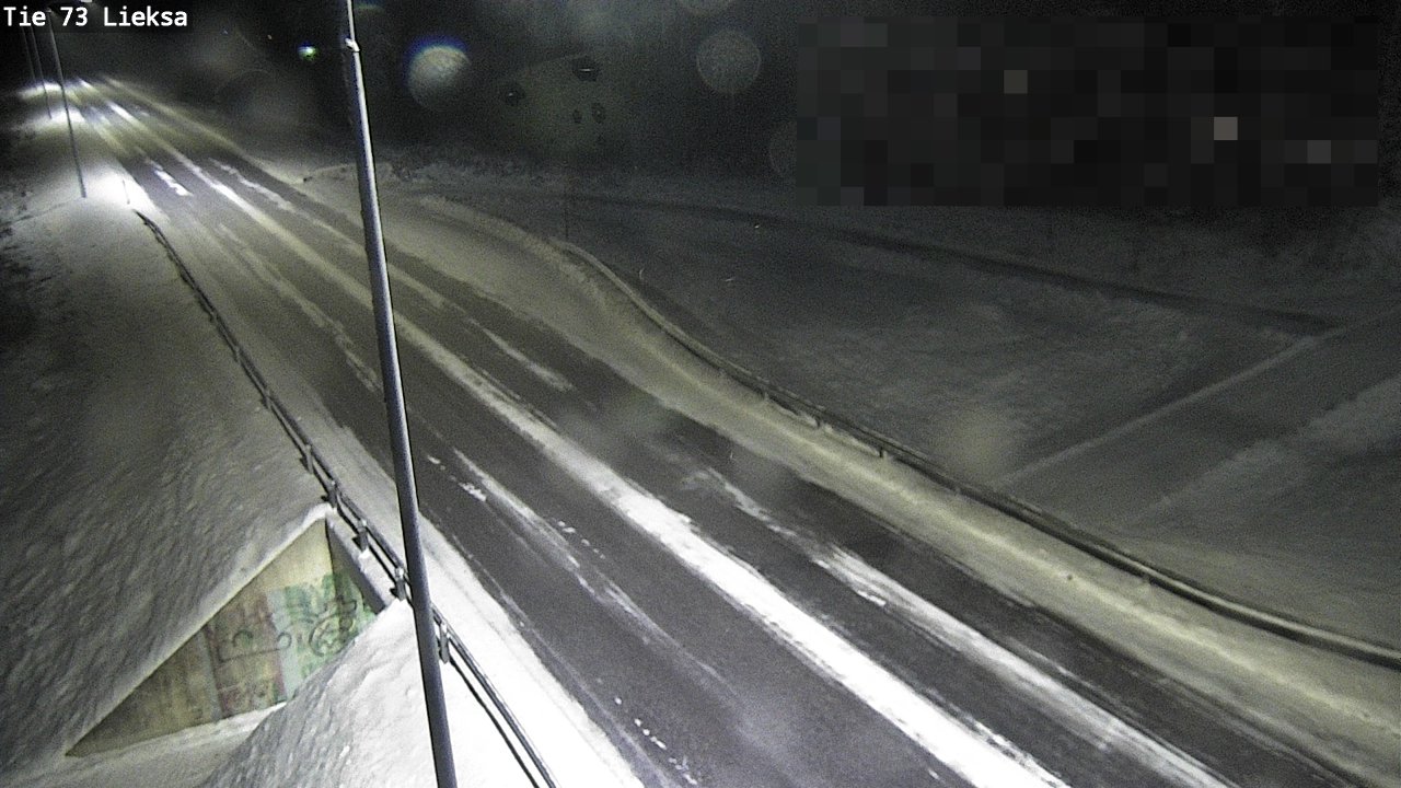 Weather Camera Image Väg 73 Lieksa, Lieksa, Pohjois-Karjala