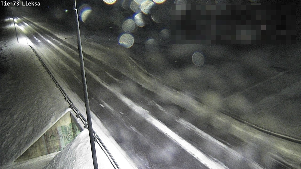 Weather Camera Image Väg 73 Lieksa, Lieksa, Pohjois-Karjala