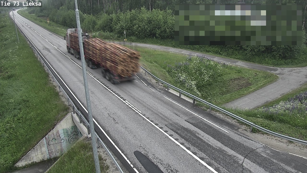 Kelikamerat Kuva Tie 73 Lieksa, Lieksa, Pohjois-Karjala