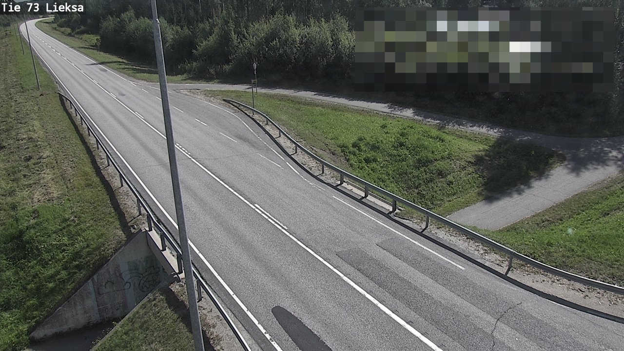 Weather Camera Image Väg 73 Lieksa, Lieksa, Pohjois-Karjala