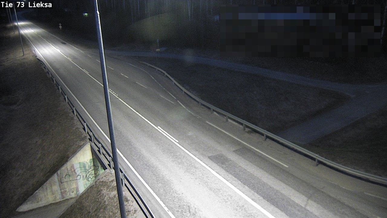 Weather Camera Image Väg 73 Lieksa, Lieksa, Pohjois-Karjala