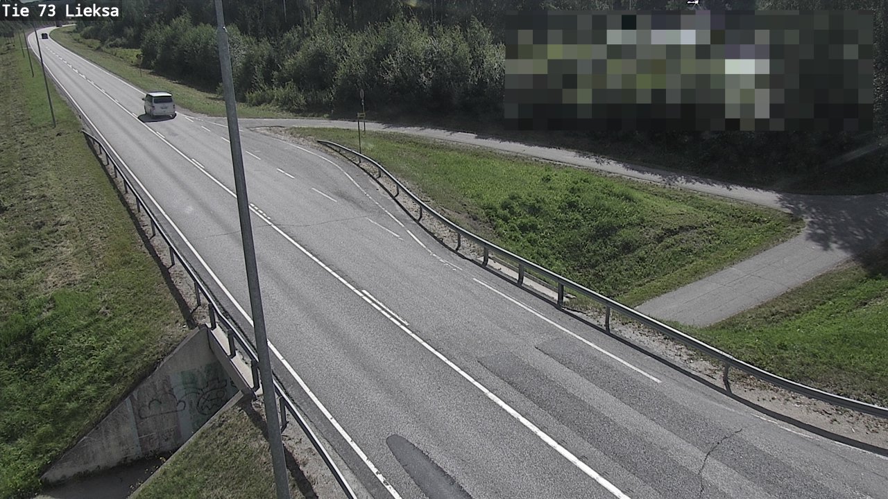 Weather Camera Image Väg 73 Lieksa, Lieksa, Pohjois-Karjala