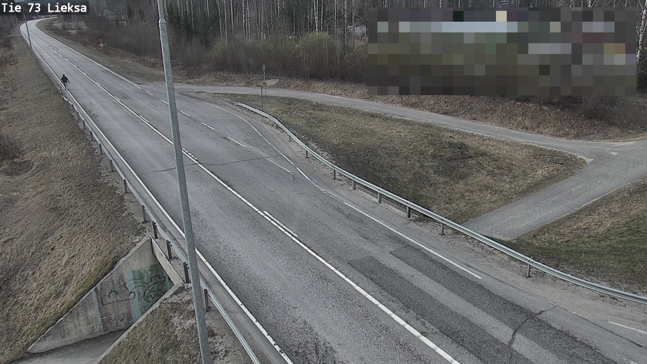 Weather Camera Image Väg 73 Lieksa, Lieksa, Pohjois-Karjala