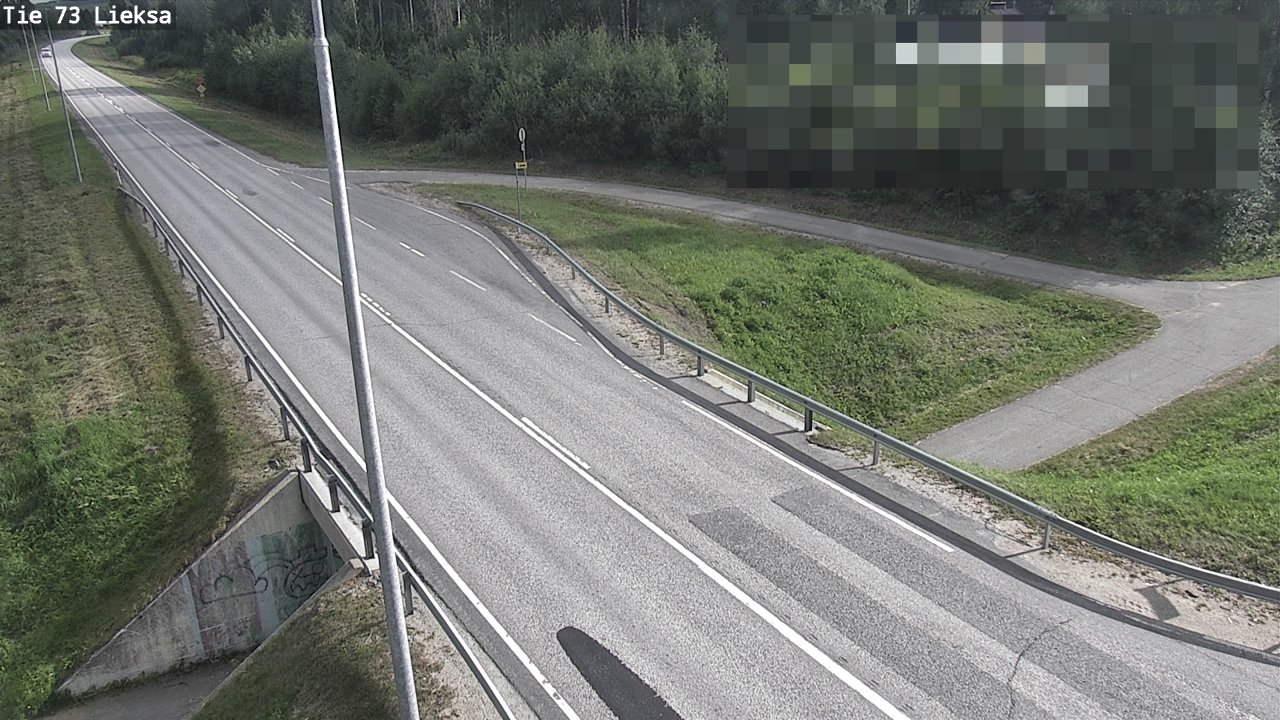 Weather Camera Image Väg 73 Lieksa, Lieksa, Pohjois-Karjala