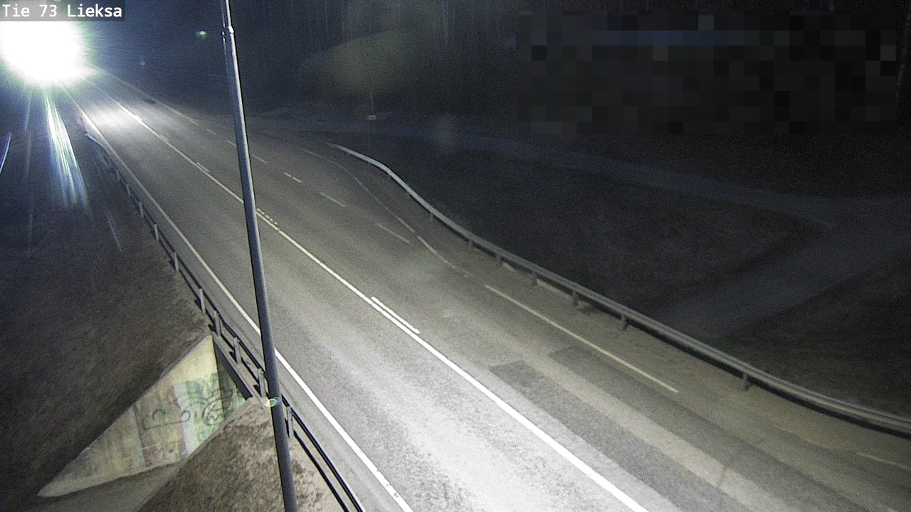 Weather Camera Image Väg 73 Lieksa, Lieksa, Pohjois-Karjala