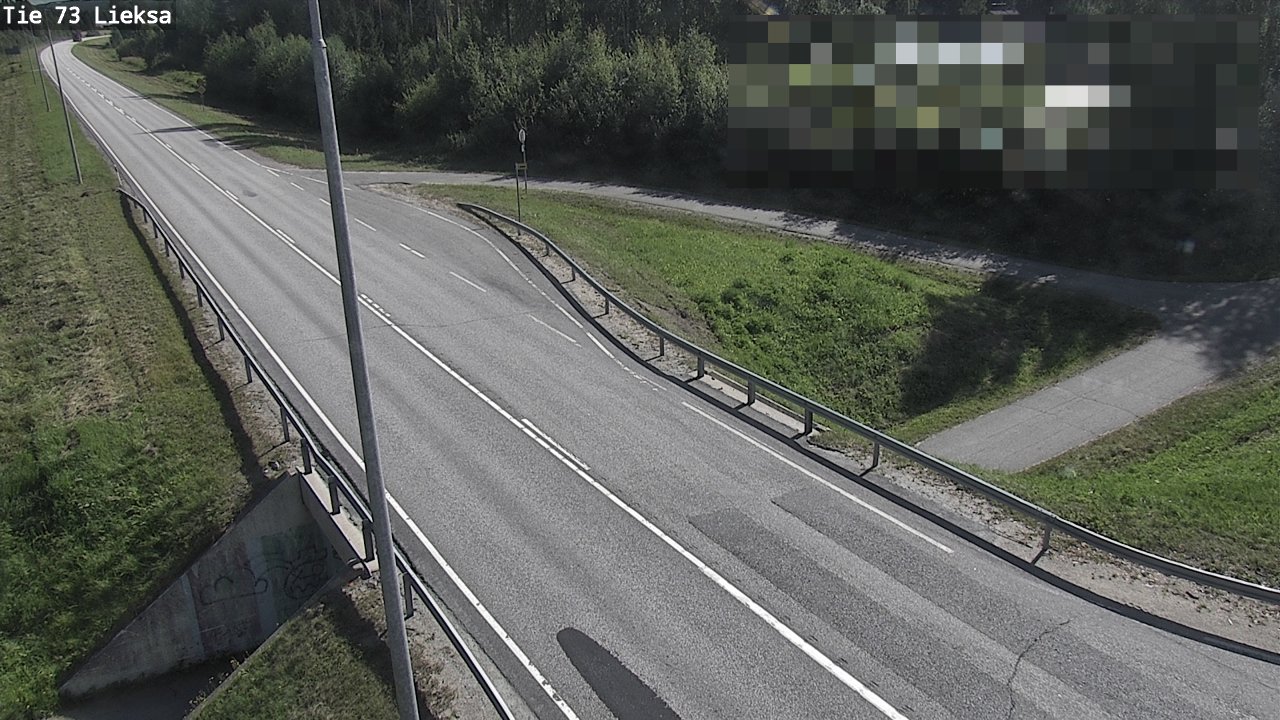 Weather Camera Image Väg 73 Lieksa, Lieksa, Pohjois-Karjala