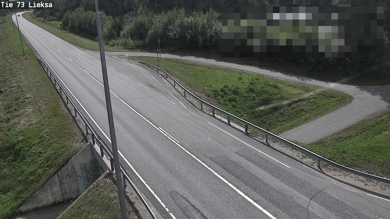 Weather Camera Image Väg 73 Lieksa, Lieksa, Pohjois-Karjala