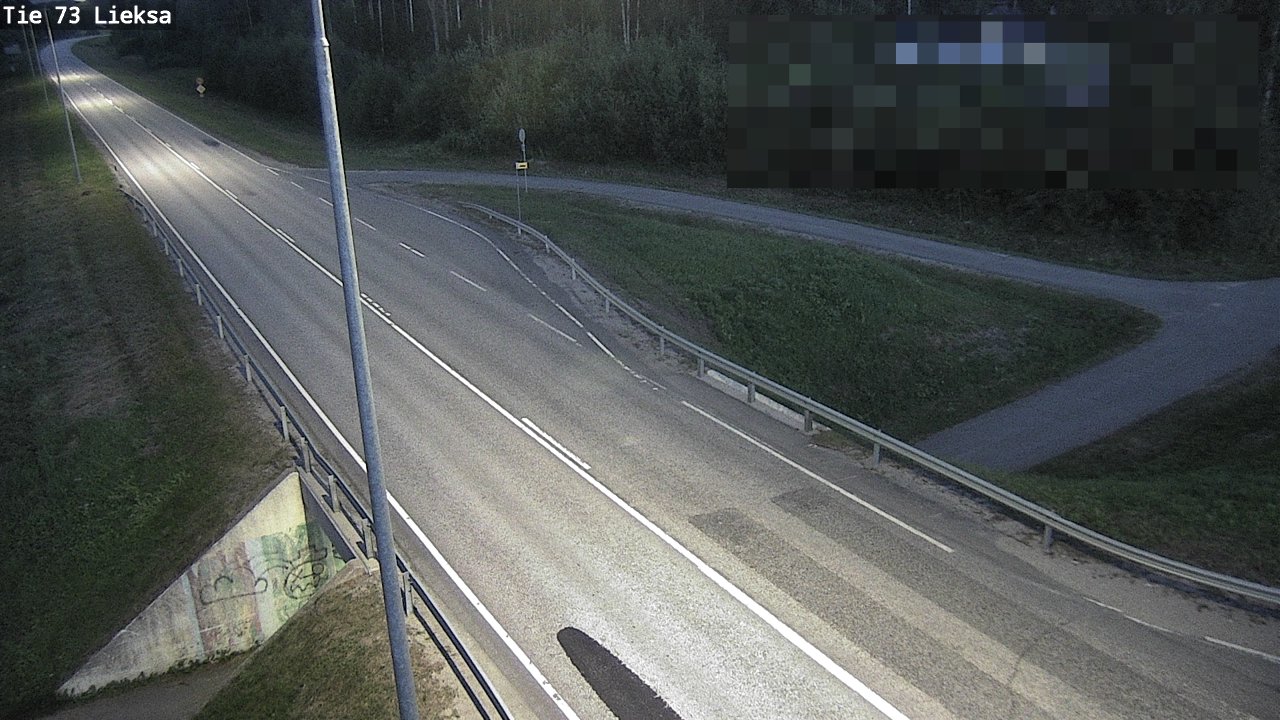 Weather Camera Image Väg 73 Lieksa, Lieksa, Pohjois-Karjala