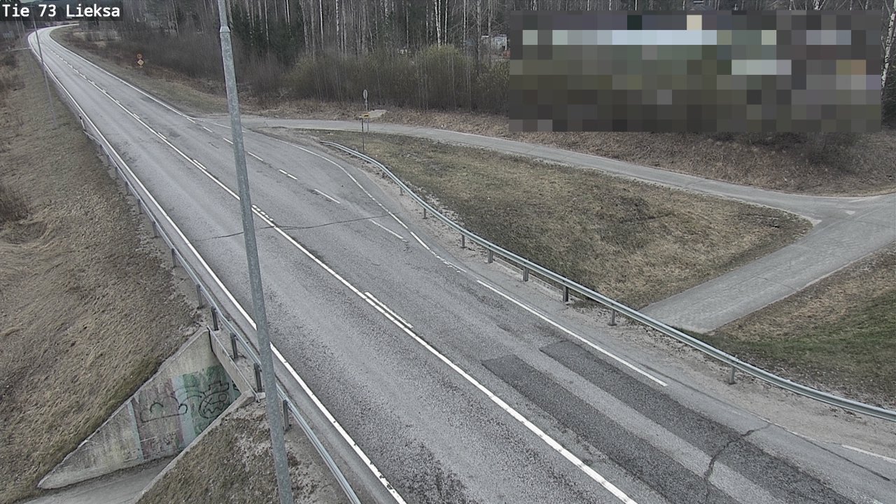 Weather Camera Image Väg 73 Lieksa, Lieksa, Pohjois-Karjala