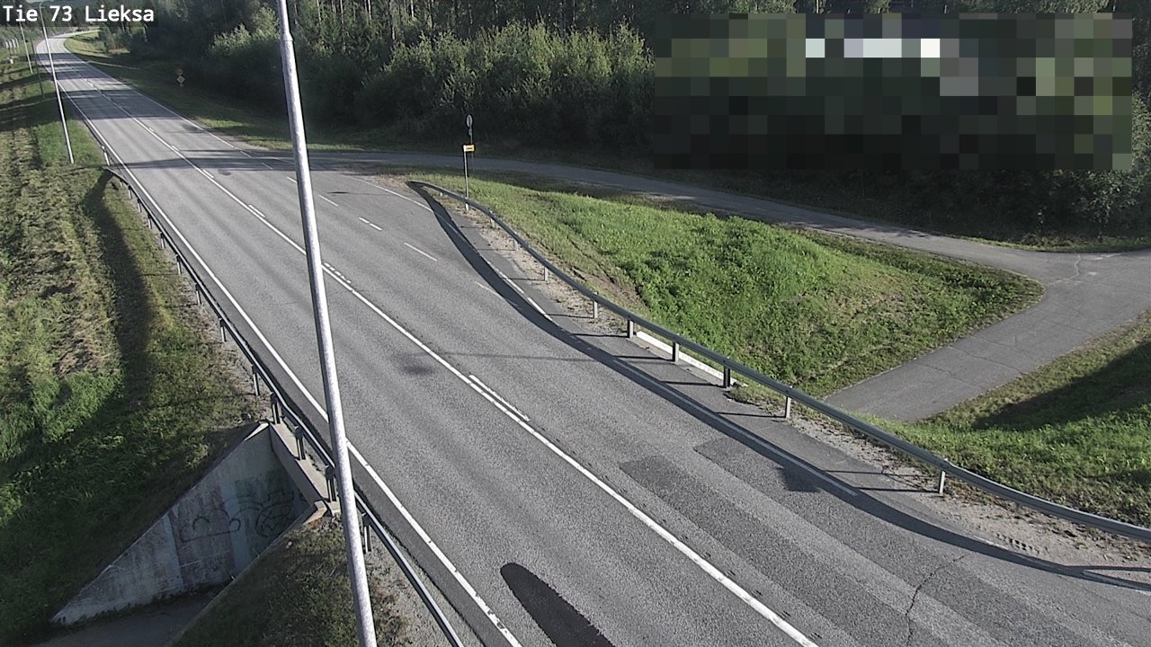 Weather Camera Image Väg 73 Lieksa, Lieksa, Pohjois-Karjala