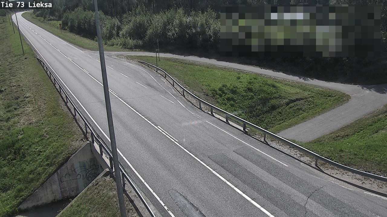 Weather Camera Image Väg 73 Lieksa, Lieksa, Pohjois-Karjala